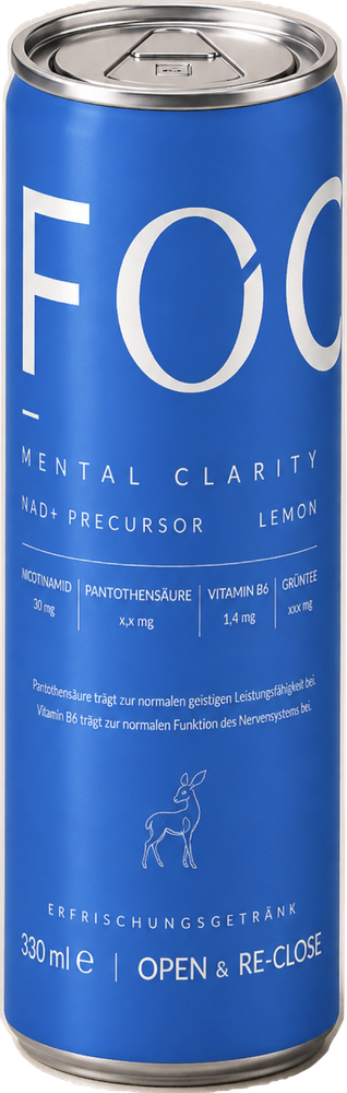 OSiAN FOCUS, 330 ml sleek can
